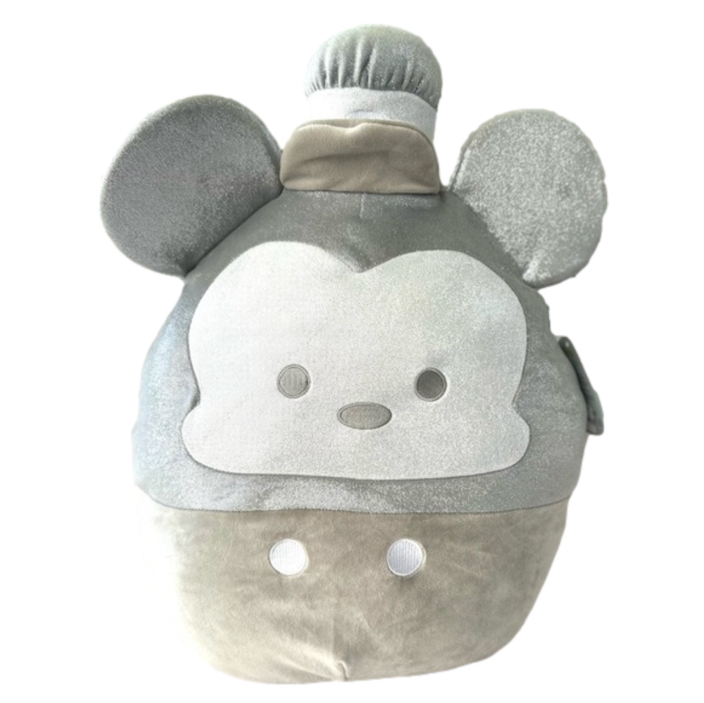 Squishmallow Disney Steamboat Willie Mickey Target 19” Silver Large Plush NEW